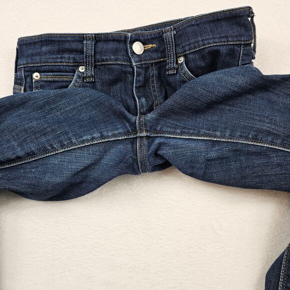 Vienus Jeans Size 27 Something Edwin Womens Straight Leg Western Scroll Pocket - Picture 7 of 14